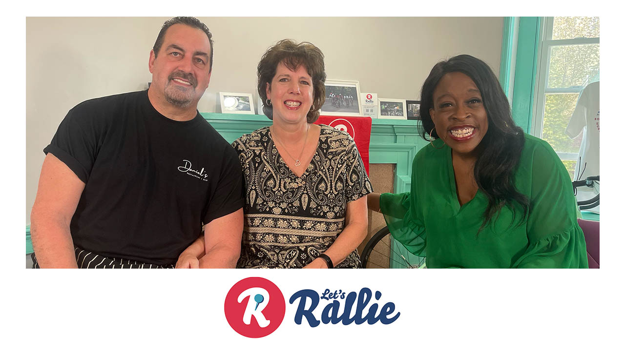 RALLIE DAY: Daniel and Debbie from Daniel's Restaurant and Bar