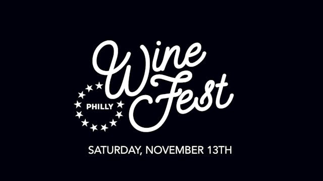 Philly Wine Fest with Taqiy Muhammad