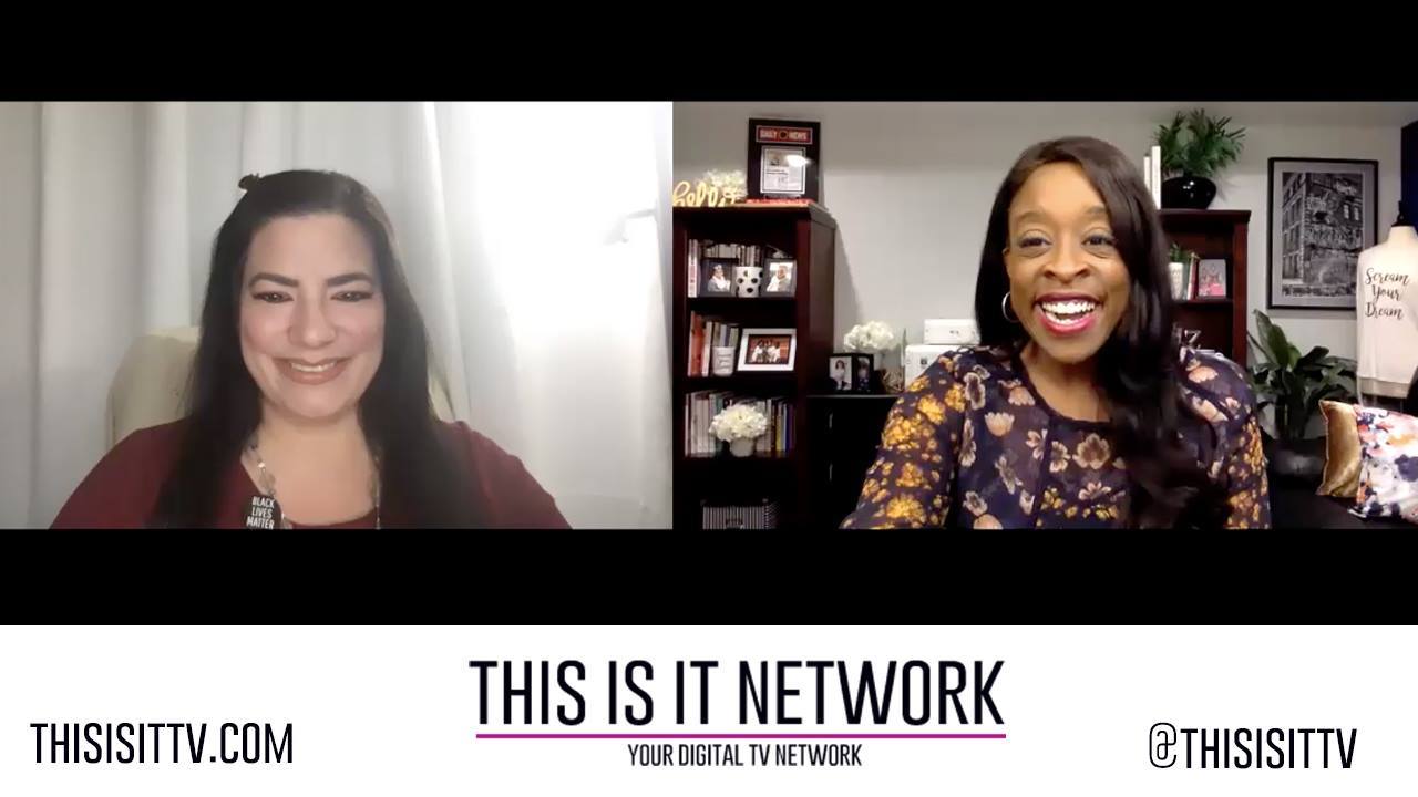 Alicia Boateng on This is it TV 