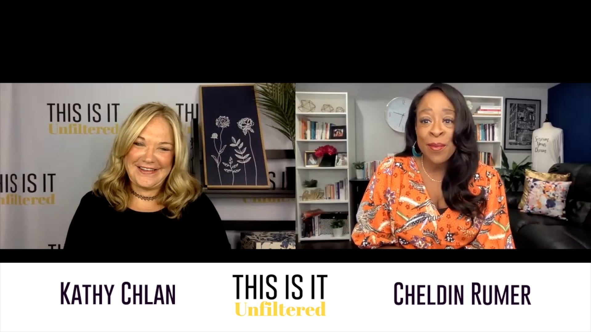 #ThisisitUnfiltered with Kathy Chlan and Cheldin Barlatt Rumer 