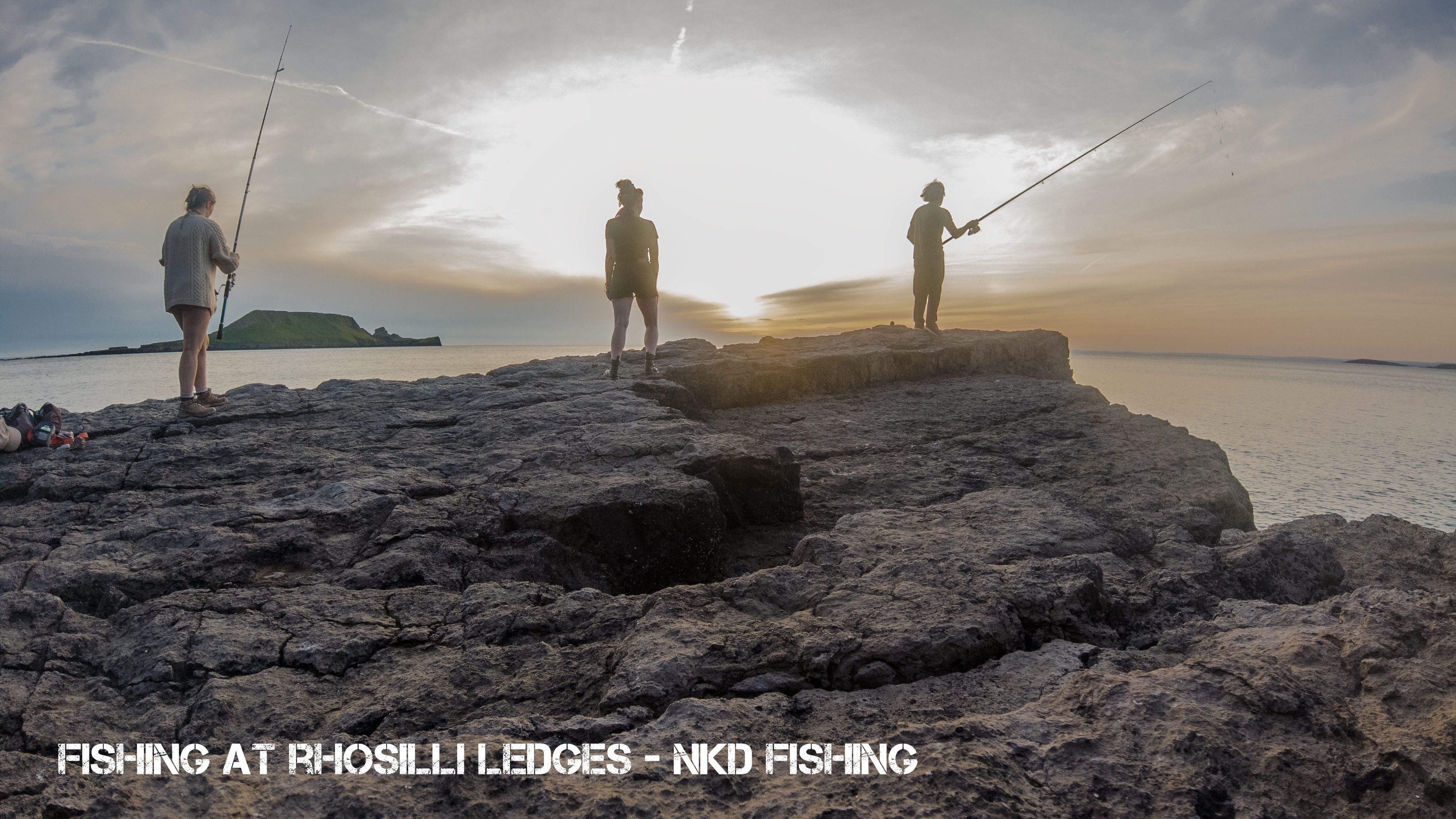 FISHING AT RHOSSILI LEDGES - NKD FISHING