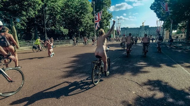 LONDON WORLD NAKED BIKE RIDE 2025