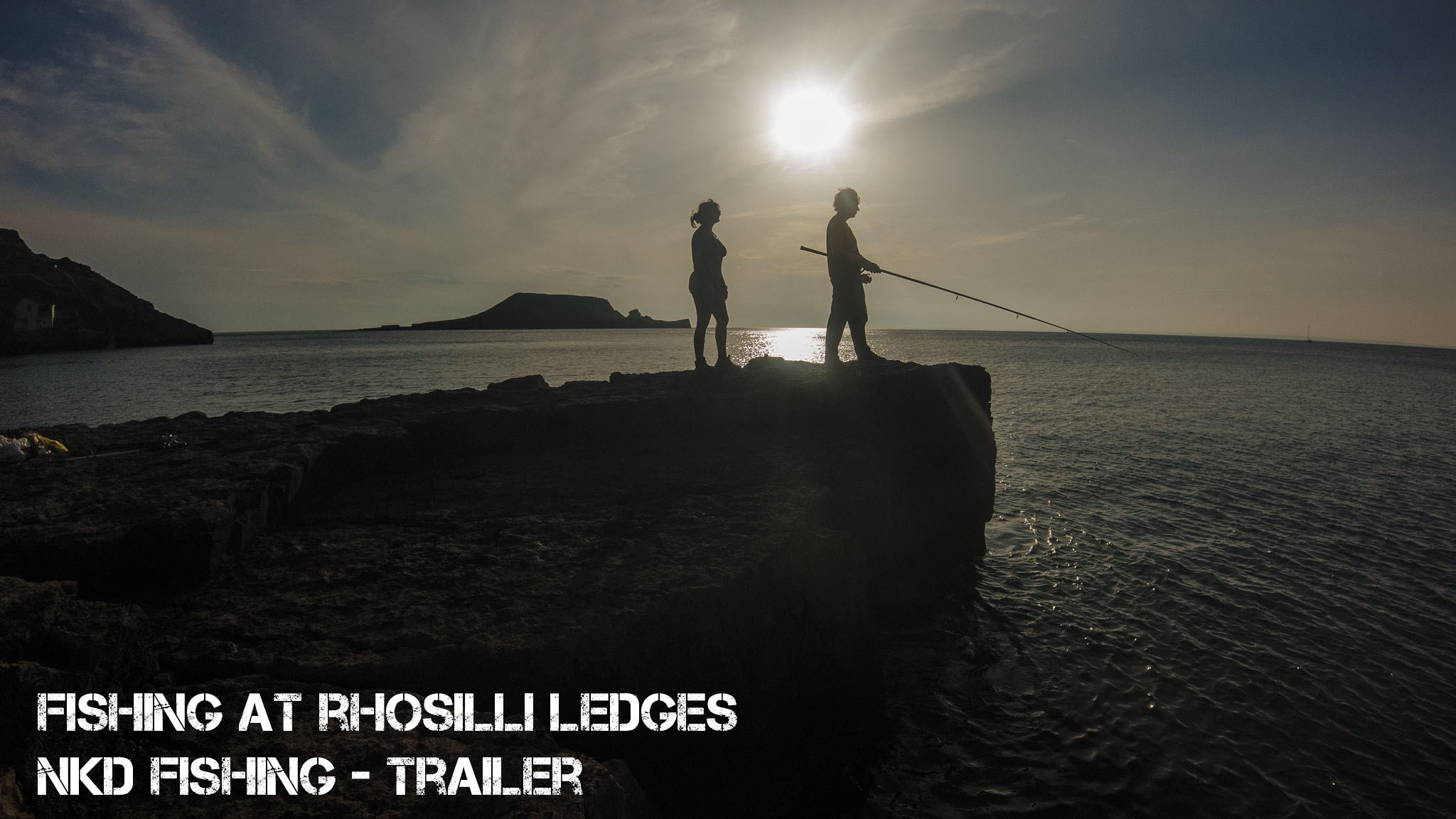 FISHING AT RHOSSILI LEDGES (Bite) - NKD FISHING