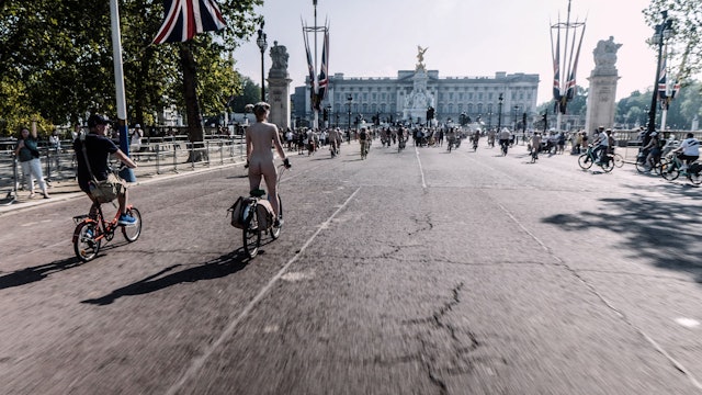 LONDON WORLD NAKED BIKE RIDE 2023