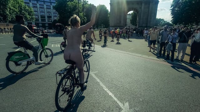 LONDON WORLD NAKED BIKE RIDE 2025 (TR...