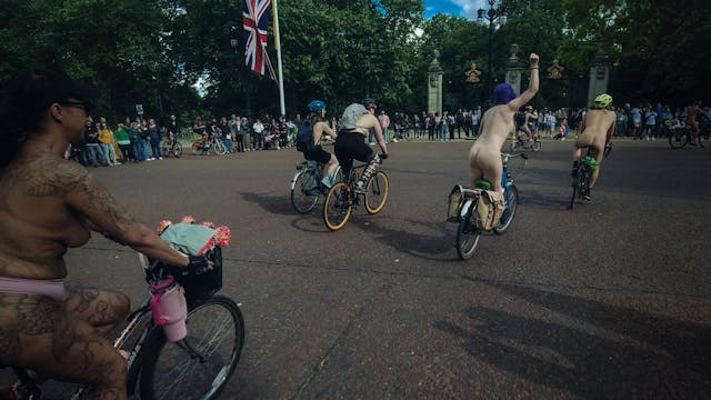 LONDON WORLD NAKED BIKE RIDE 2024