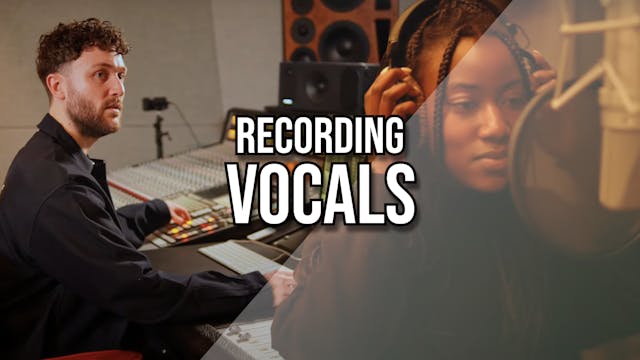 Recording vocals