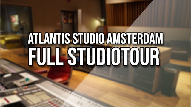 Studiotour Atlantis Studio Amsterdam