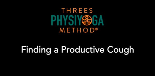 Finding a Productive Cough
