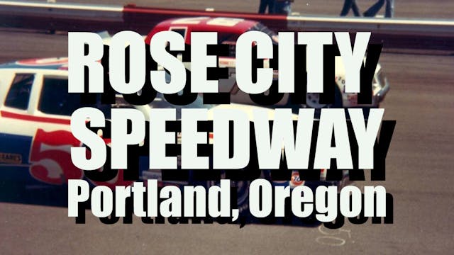 Rose City Speedway: Portland Oregon