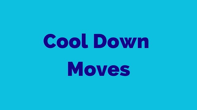 Seated Cool Down Overview