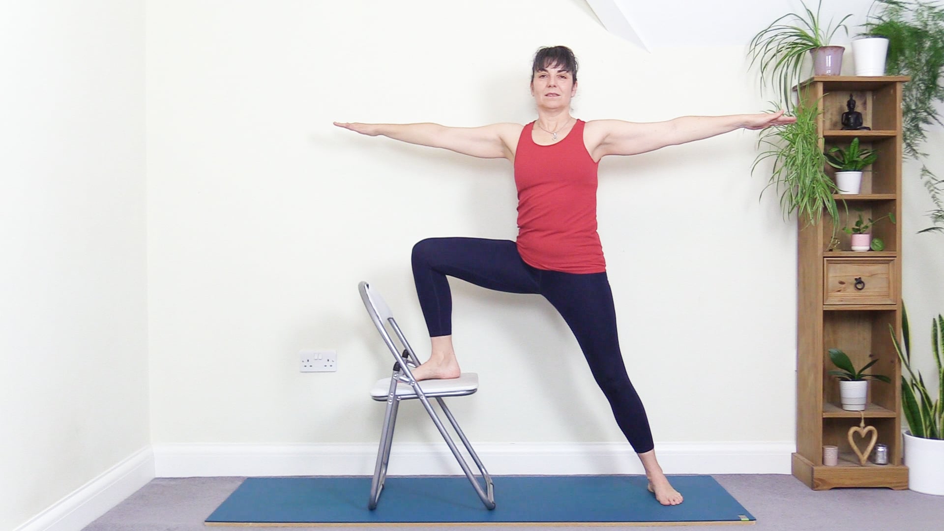 Hip Mobility Class Using a Chair