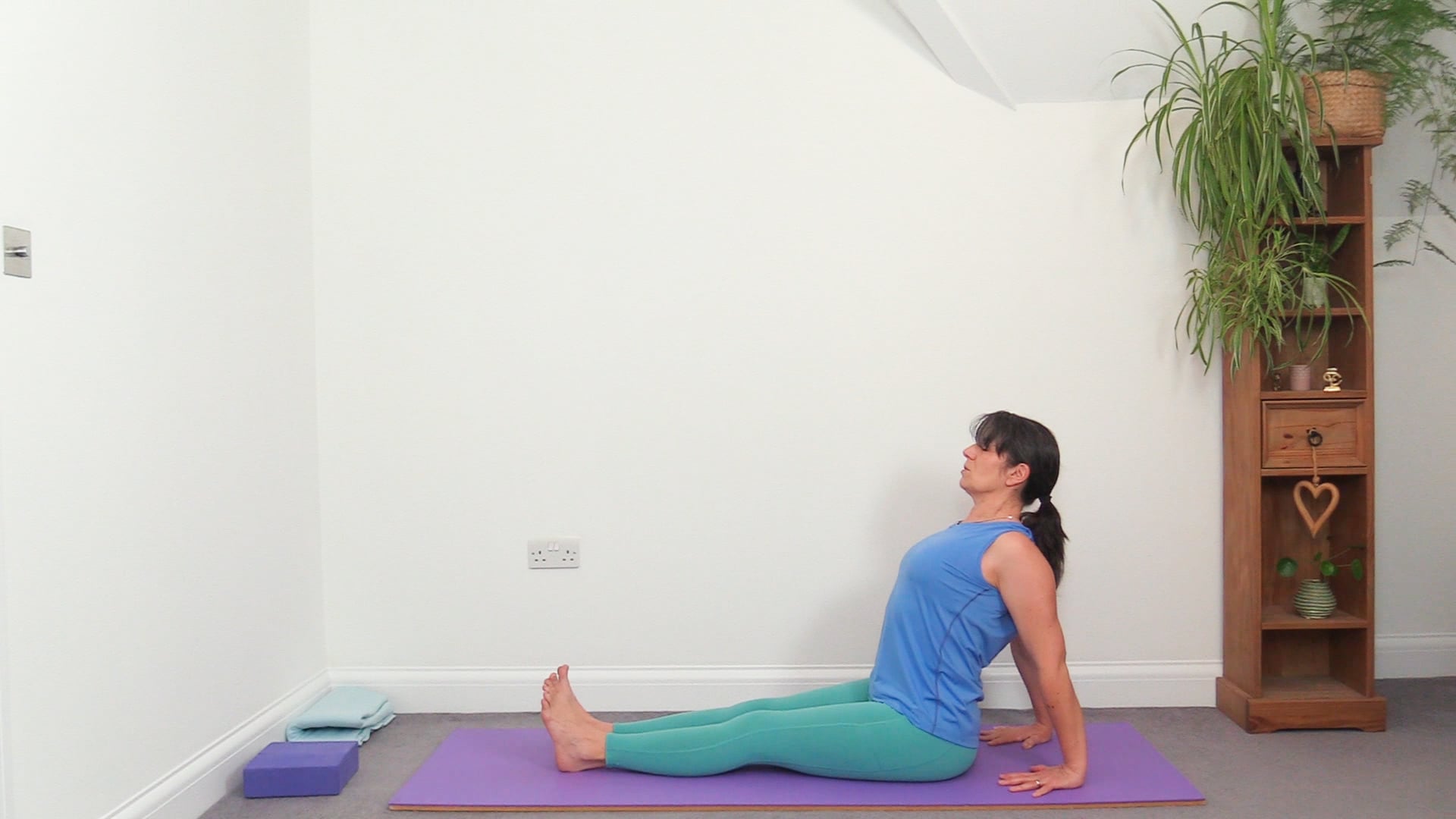 Gentle Twist, Backbend and Forward Bend Sequence