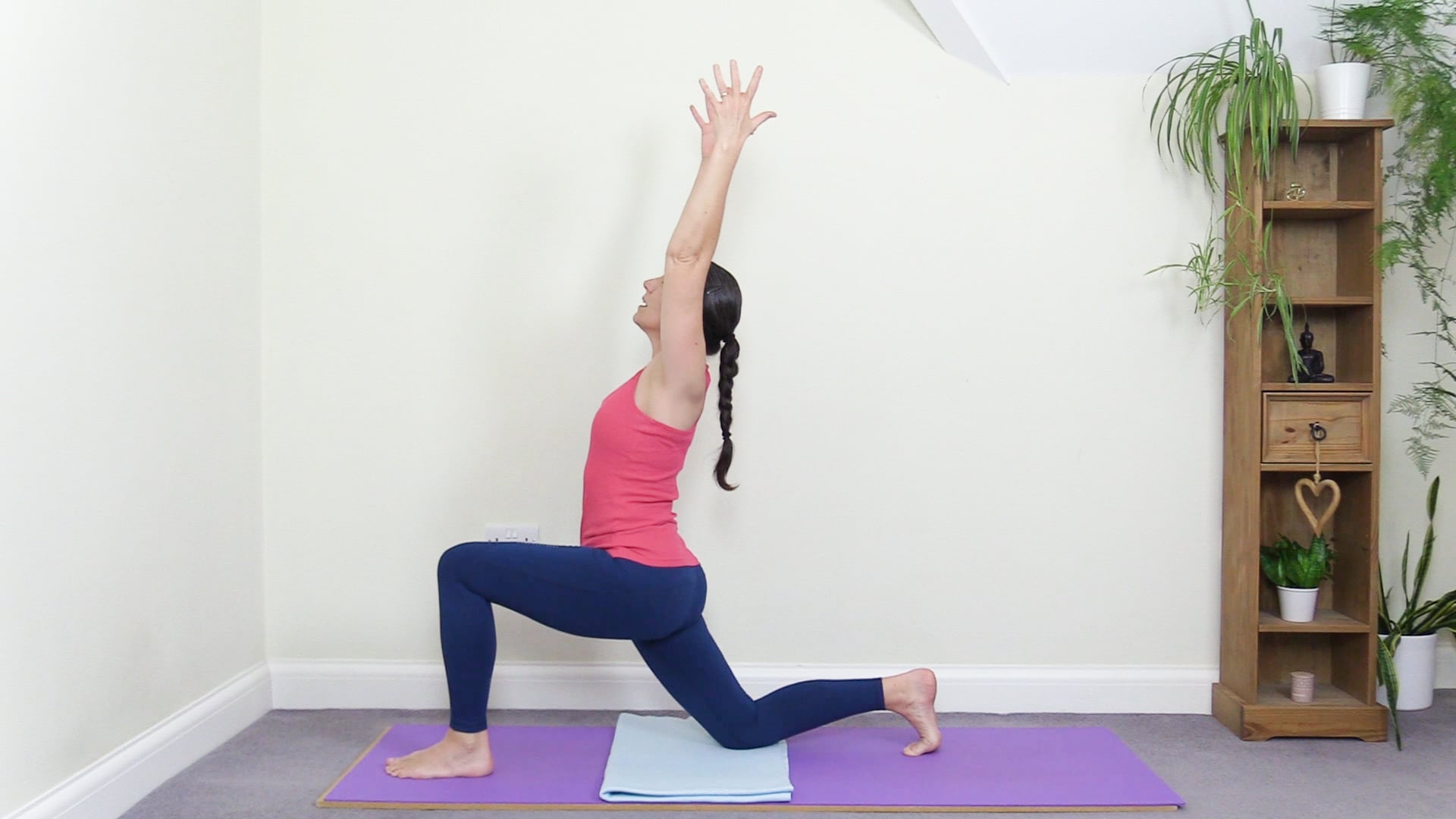 Crescent Moon Pose Flow