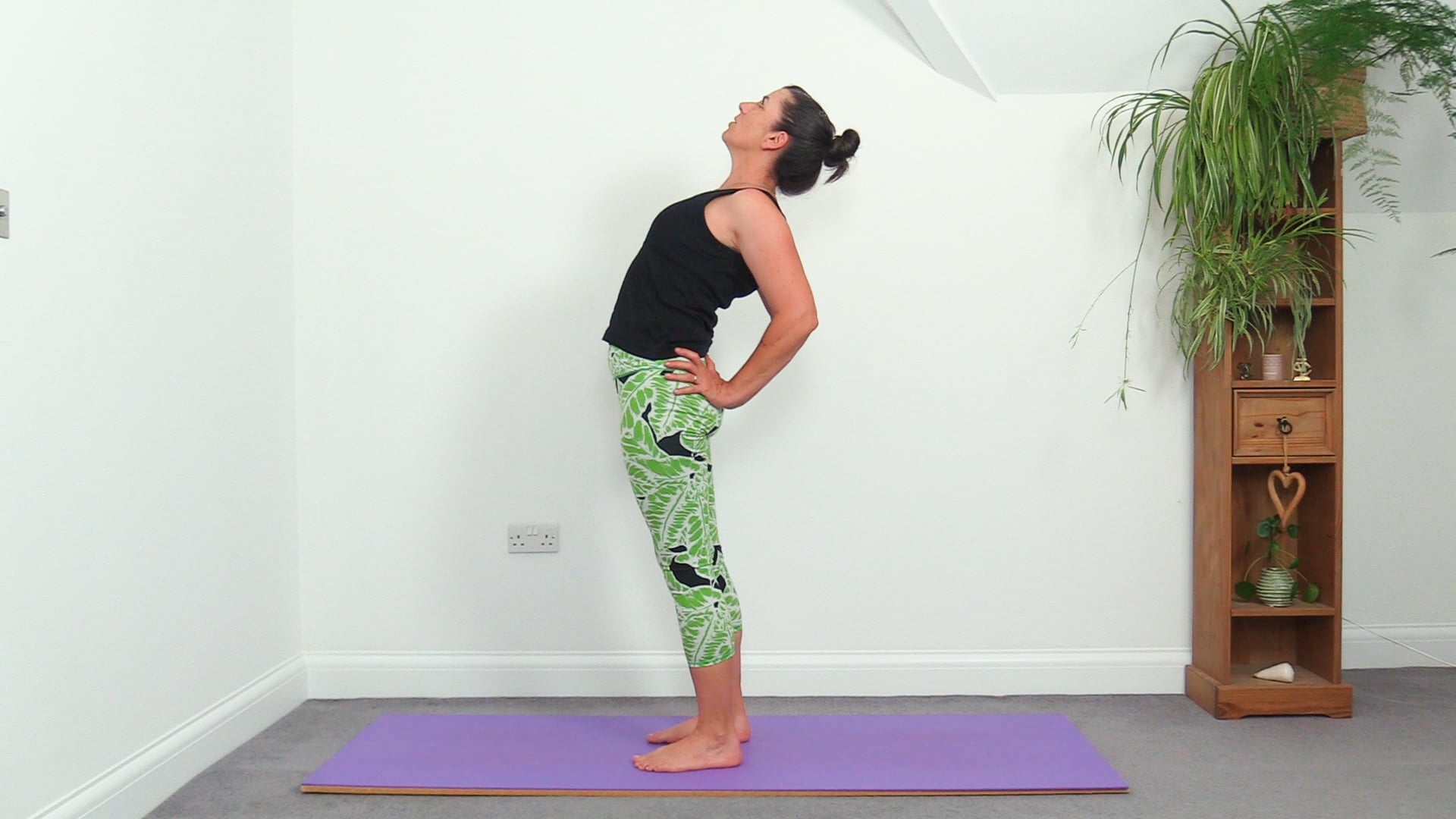 Short Sequence of Standing Poses