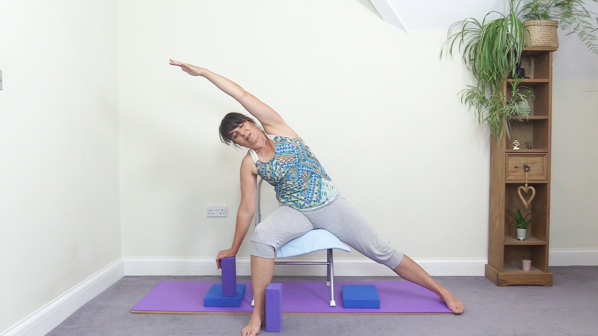 Sun Salutations on a Chair