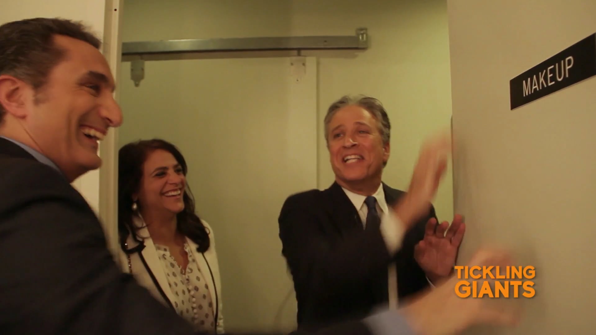 Extra Bassem and Jon at Door