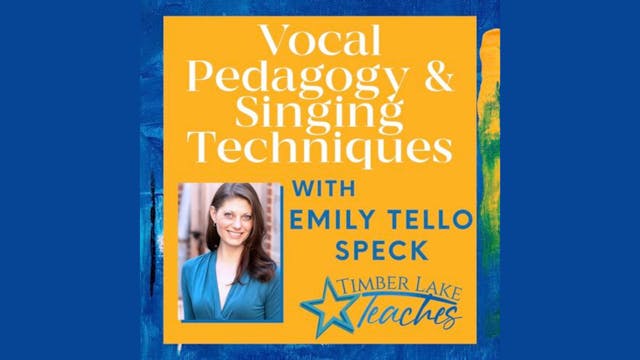 VOCAL PEDAGOGY & SINGING TECHNIQUES