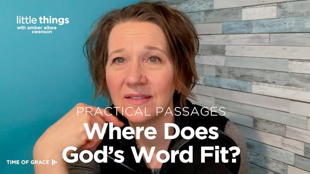 Practical Passages: Where Does God's ...