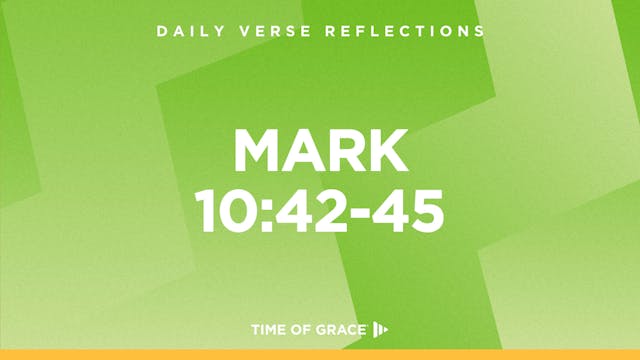 Mark 10:42-45 (Oct. 23, 2024)