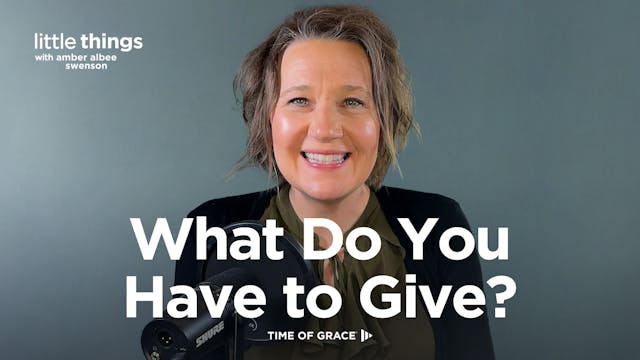 Last Call: What Do You Have to Give?