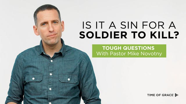 Is It a Sin for a Soldier to Kill?