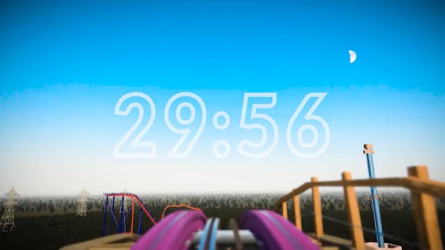 30 Minute Timer (Roller Coaster) 🎢