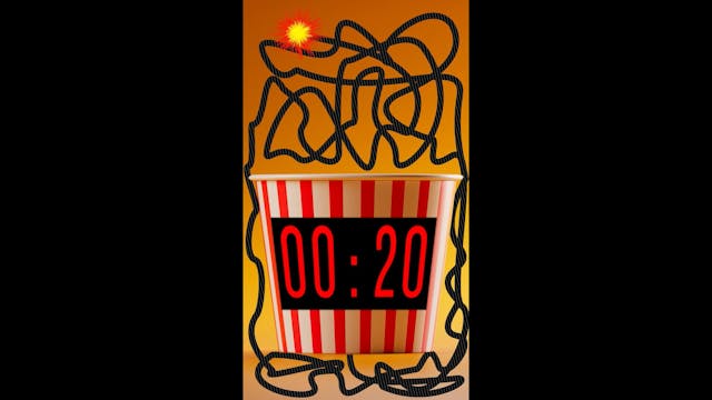 20 Second Timer Bomb [POPCORN] 🍿 #Shorts