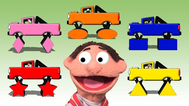 Monster Truck Shape Wheels