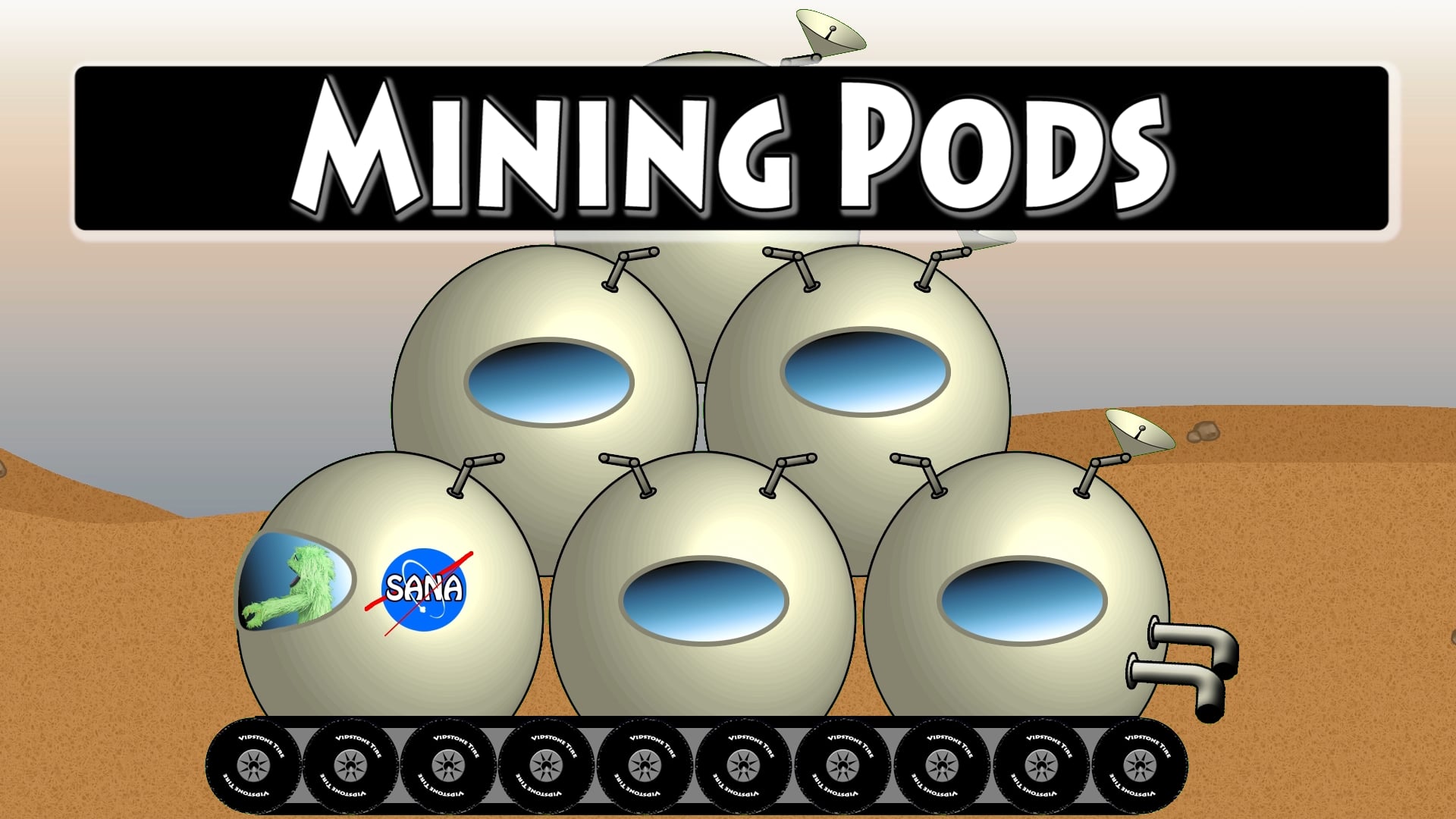 Spell the Mars Pods Part 1