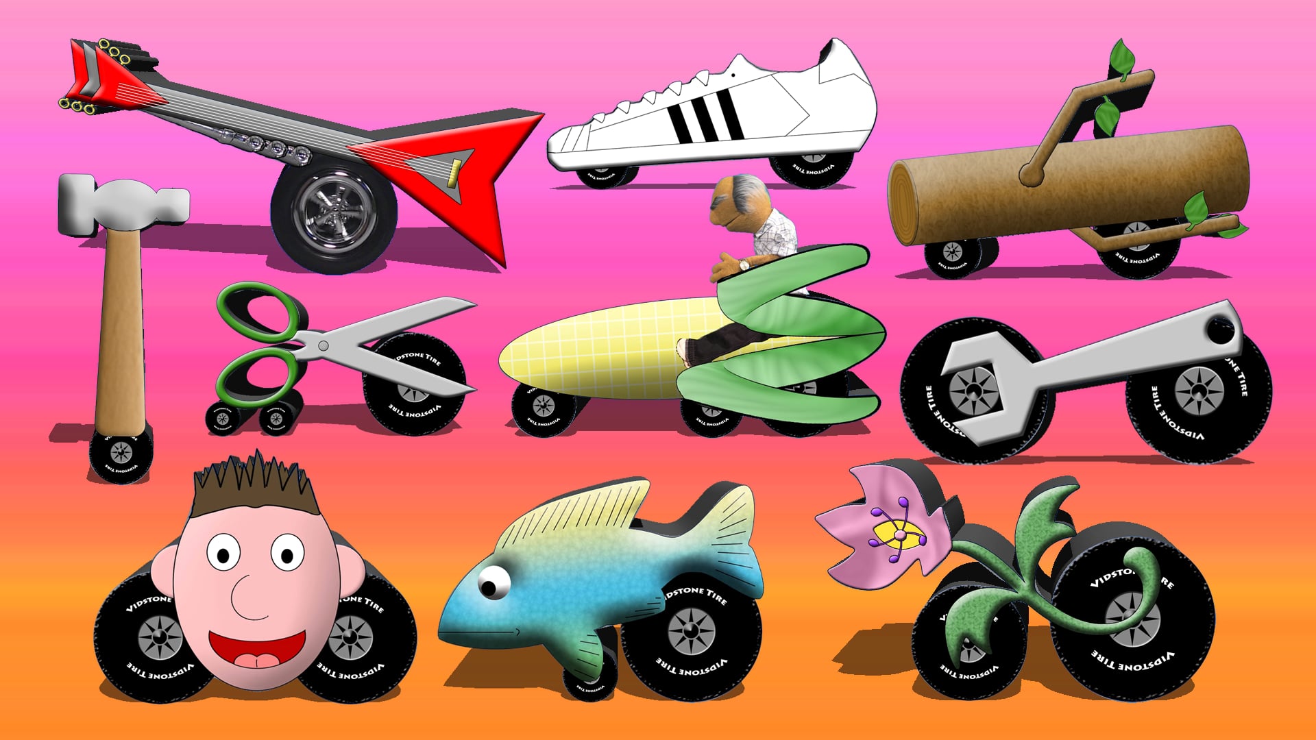 Spell The Strange Vehicles 2