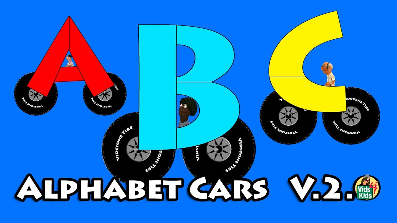 4 vids. ABC Kids TV машины. Vids4kids.TV - Alphabet. ABC Alphabet car. 4kidstv.com.