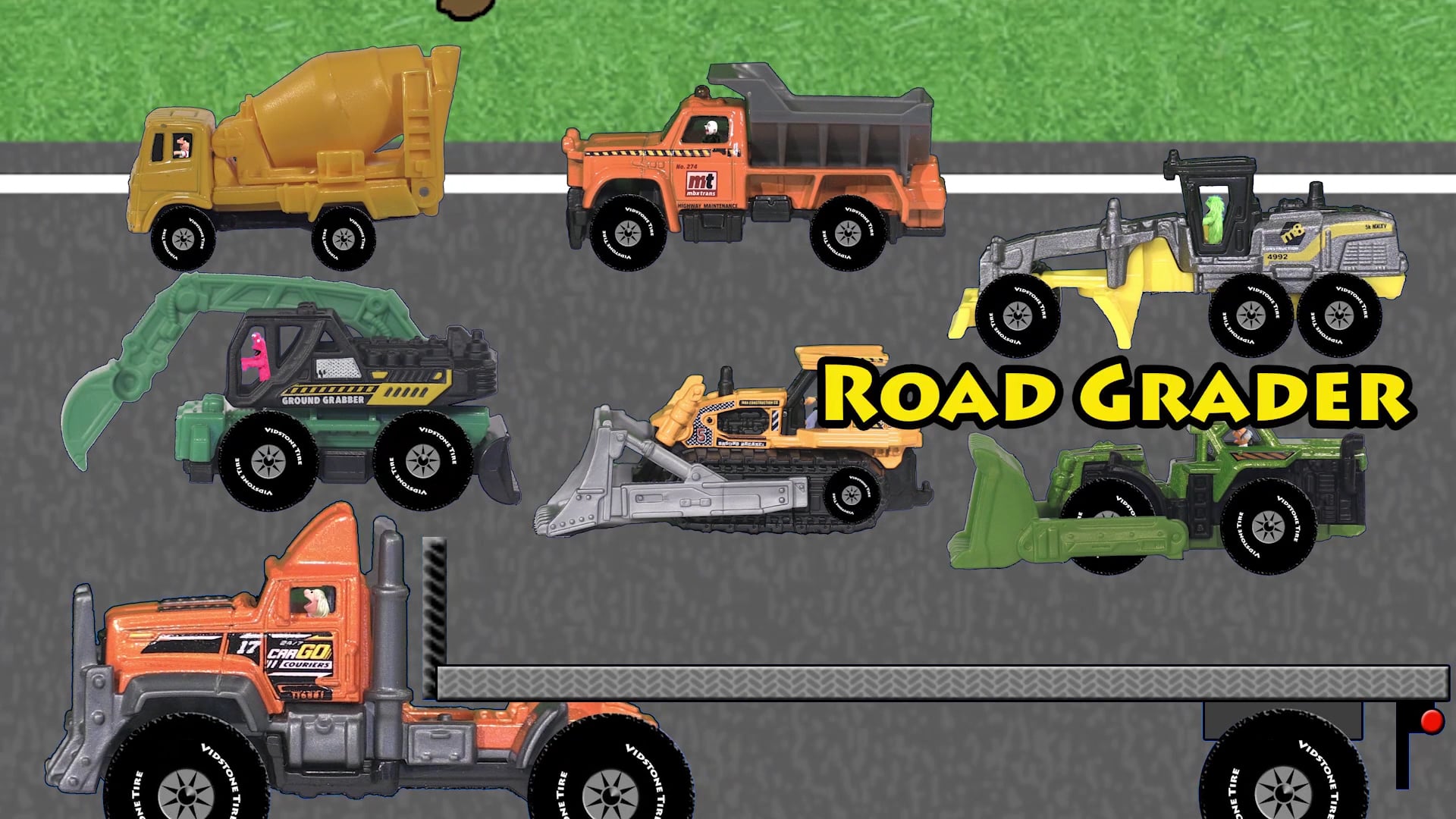 Spell Construction Vehicles