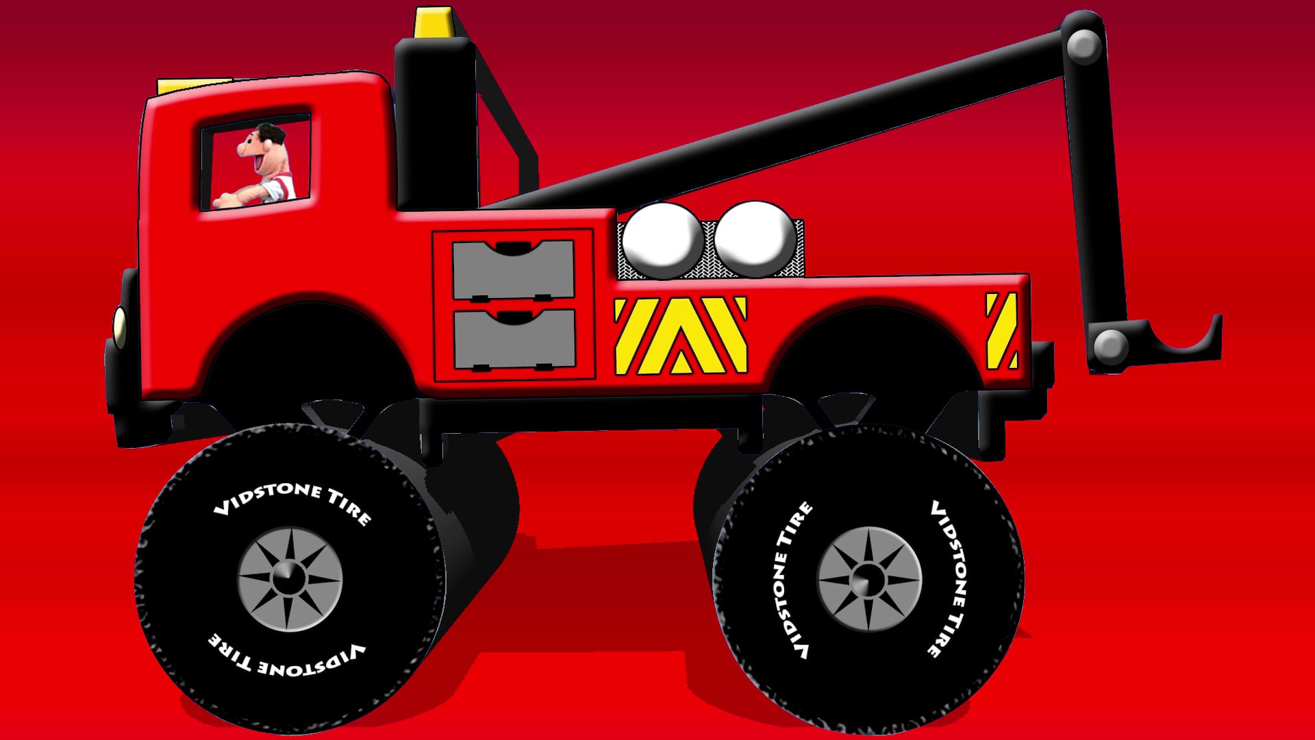 Kids Trucks Trailer