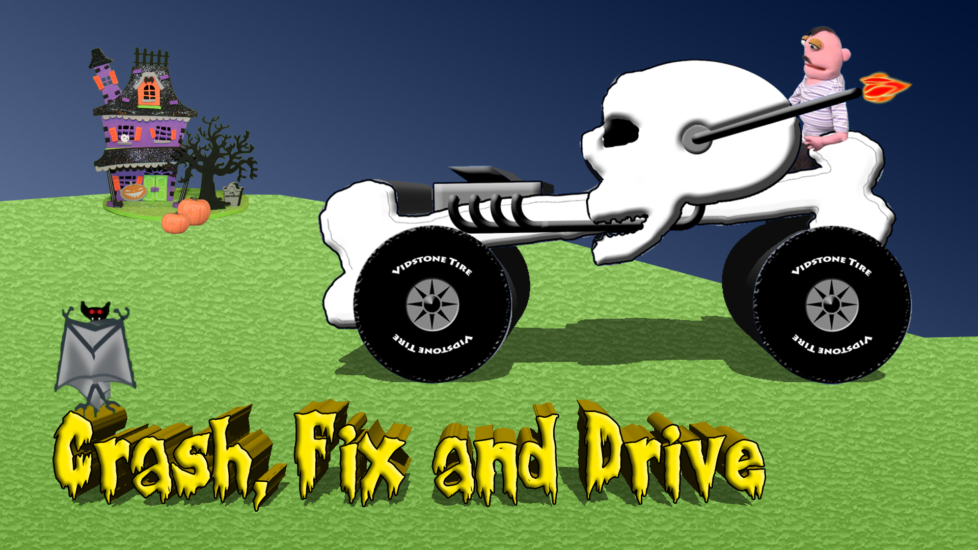 Halloween Special Crash, Fix and Drive