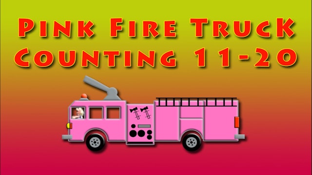 Pink Fire Truck Counting 2