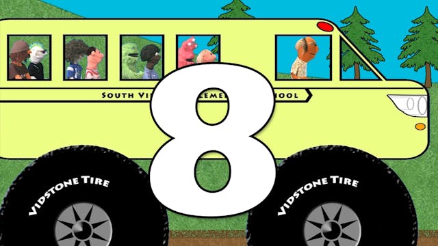 School Bus Count to Ten