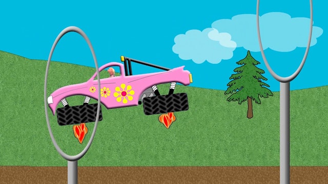 Pink Hover Truck