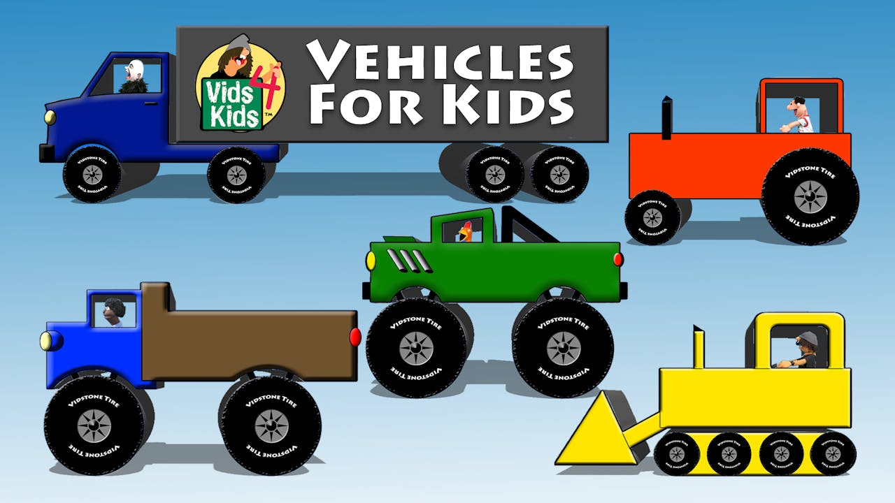 4 vids. Vehicles for Kids. Truck Kids. Vids4kids TV транспорт для детей. Vids4kids Monster Truck fast faster fastest.