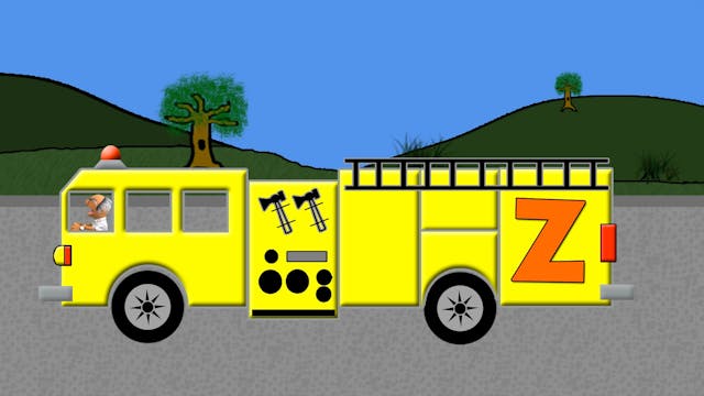 Alphabet Fire Truck