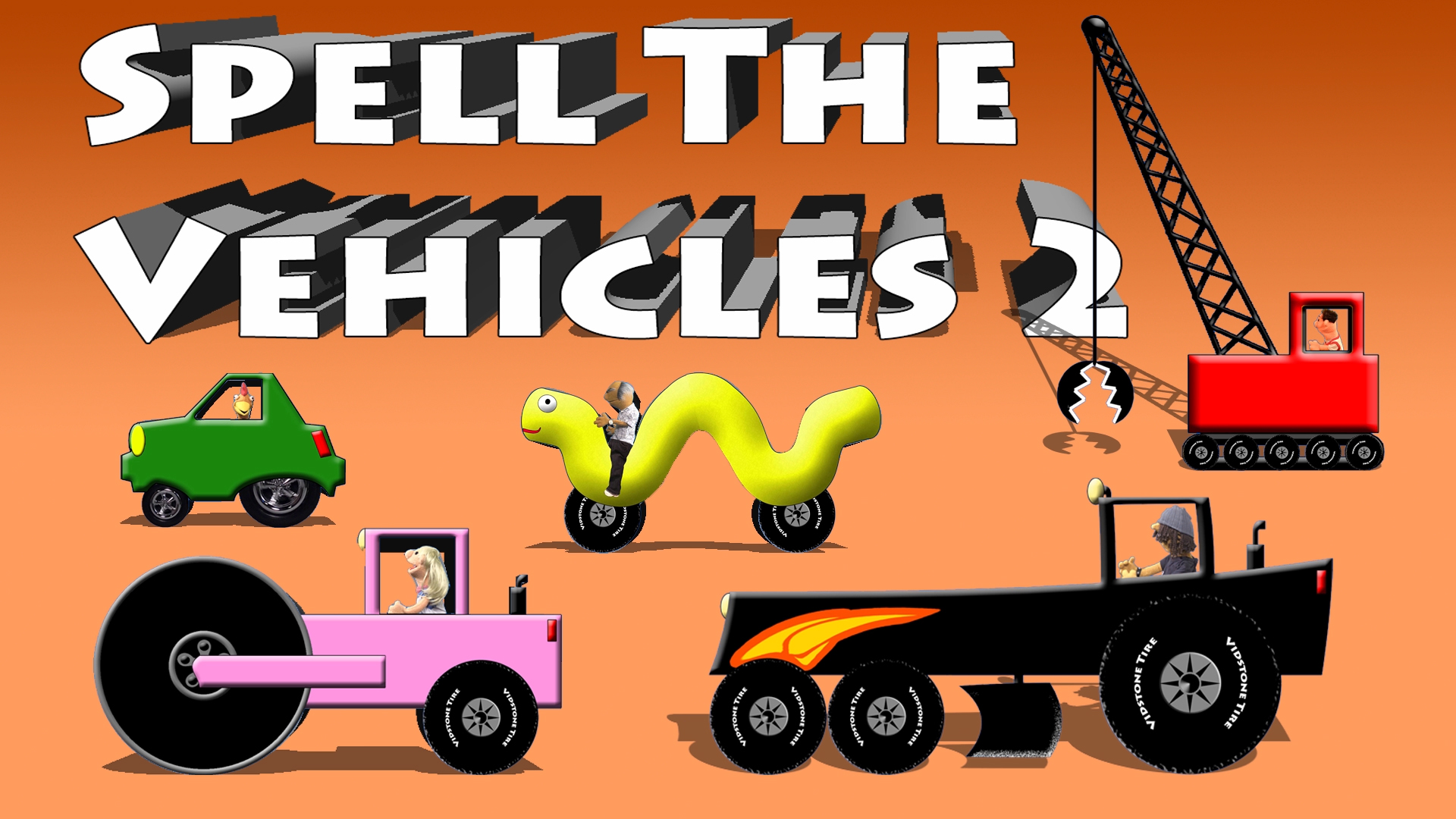 Spell The Vehicles 2