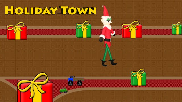 Smelf the Elf in Holiday Town