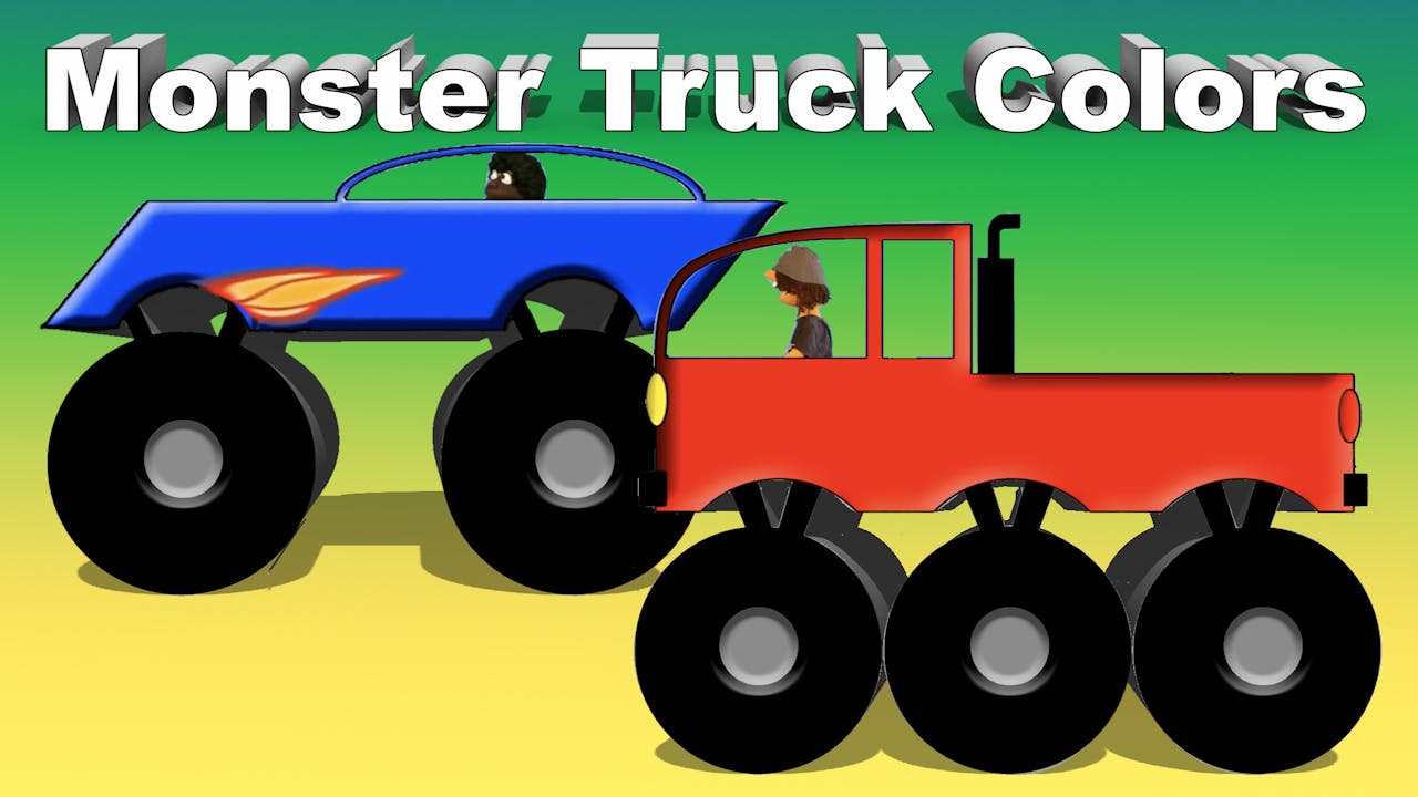Monster Truck Colors - Colors - Vids4Kids.tv