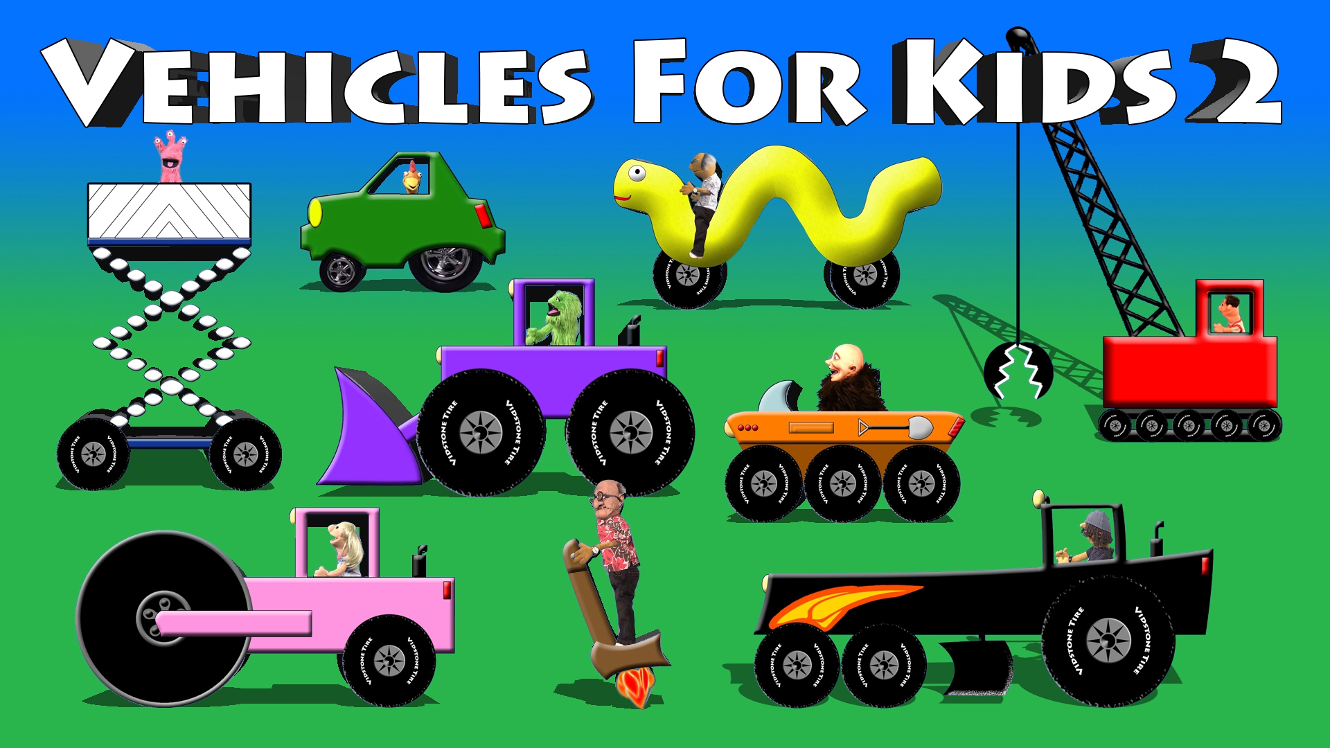 Vehicles For Kids 2