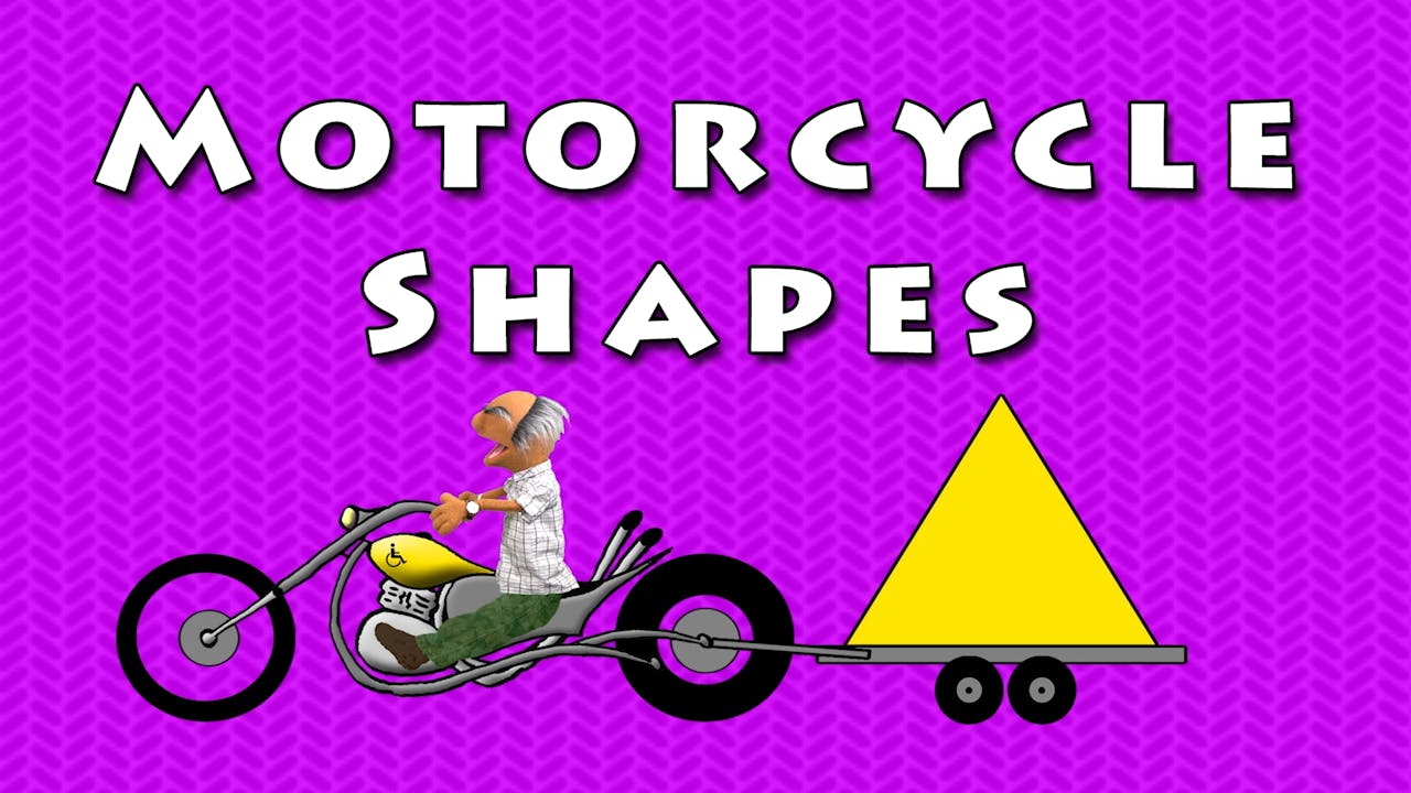 Motorcycle Shapes - Shapes - Vids4Kids.tv