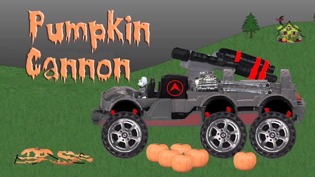 Halloween Pumpkin Cannon