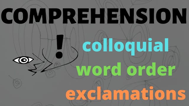 Word Order: Exclamations