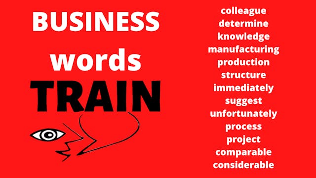 NEW BUSINESS WORDS