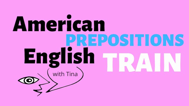 TRAIN: prepositions