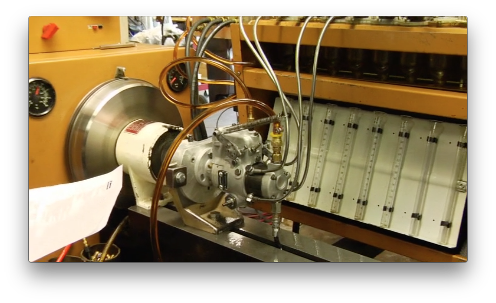 Pump Calibration at Diesel Fuel Injection Service